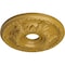 Ekena Millwork Granada Ceiling Medallion (Fits Canopies up to 6 5/8"), 18"OD x 3 1/2"ID x 2 1/2"P, Iridescent Gold CM18GAIGS - alternate 2